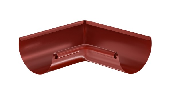 Водосток Aquasistem, система 150x100 - Угол желоба, внутренний 90° RR 29 Бургундский купить в Тамбове