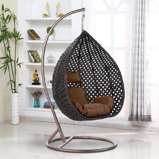 Кресло Подвесное из искусственного ротанга AFM-250B-L Brown купить в Тамбове