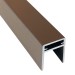П-профиль Алюминиевый EasyDecking 35x25 Венге купить в Тамбове