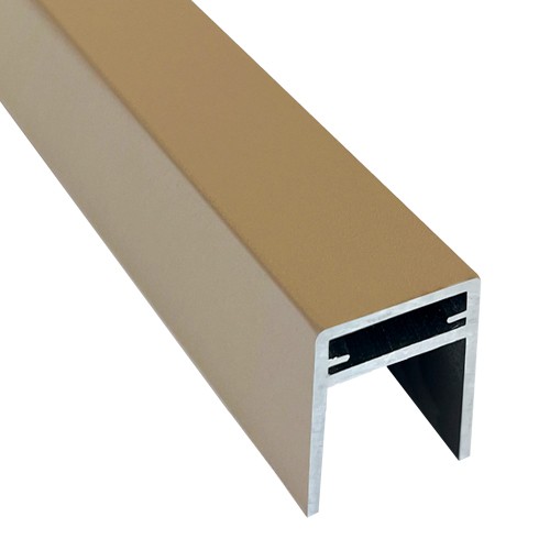 П-профиль Алюминиевый EasyDecking 35x25 Дуб купить в Тамбове