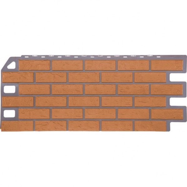 Фасадная панель FineBer, Кирпич, Бежевый купить в Тамбове