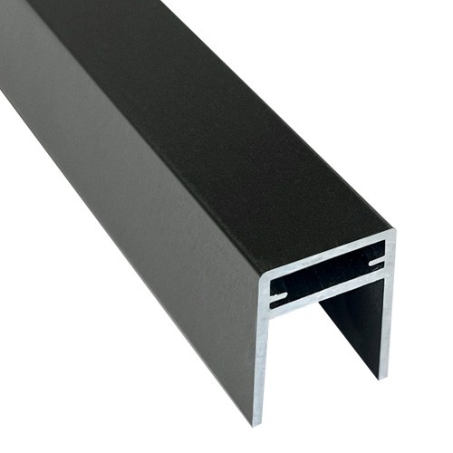 П-профиль Алюминиевый EasyDecking 35x25 Черное дерево купить в Тамбове