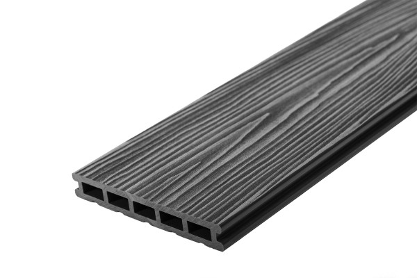 Террасная доска из ДПК RusDecking Unodeck Mogano - Графит купить в Тамбове