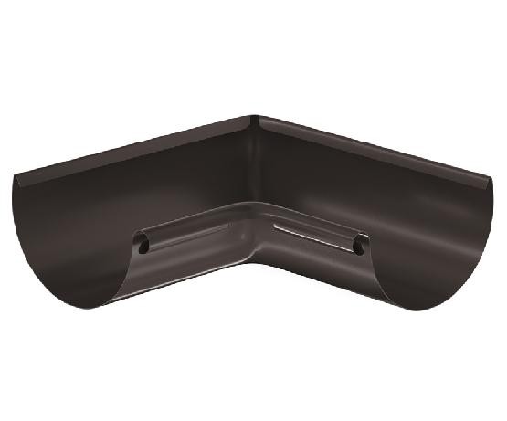 Водосток Aquasistem, система 150/100 - Угол желоба, внутренний 90° RR 32 Тёмно Коричневый купить в Тамбове