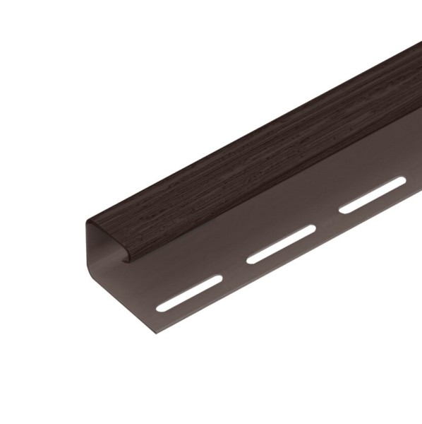 J-профиль TECOS ЛЮКС 3,05м БРАЗИЛЬСКАЯ ВИШНЯ купить в Тамбове