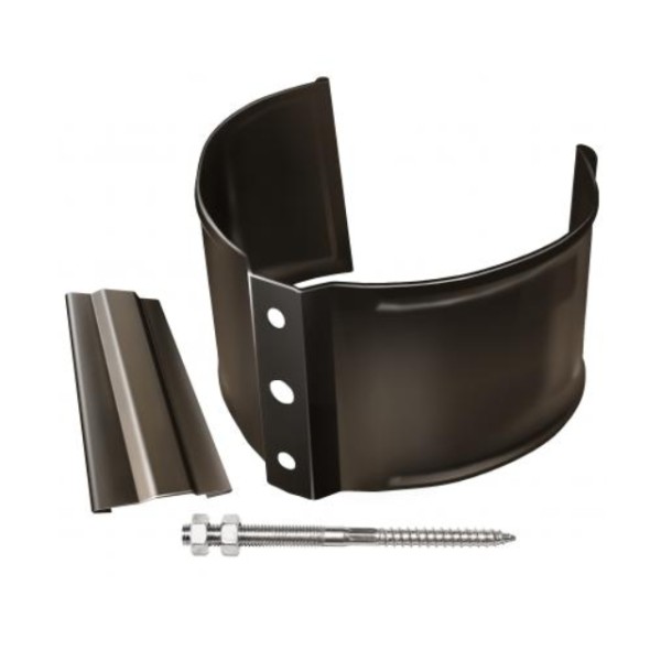 Водосток Grand Line 125x90 – Хомут трубы (на кирпич) RR 32 купить в Тамбове