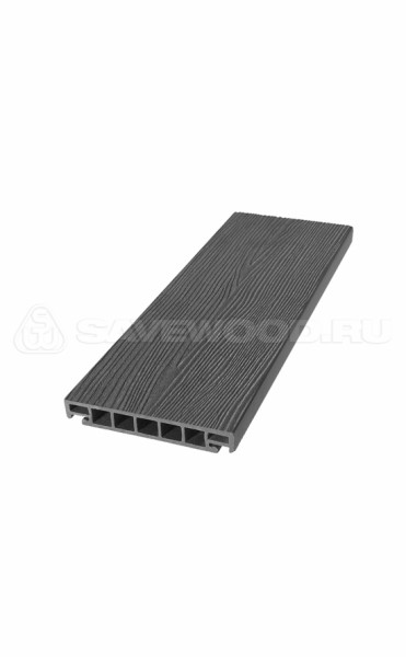 Террасная доска из ДПК SW Salix (S) (R) графит купить в Тамбове