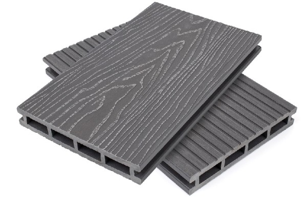 Террасная доская ДПК NanoWood Nature 3D пустотелая Серый купить в Тамбове