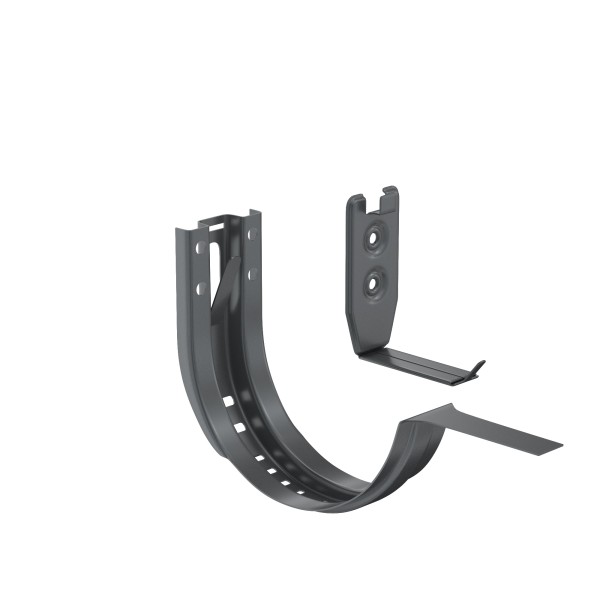 Водосток Aquasistem, система 125x90 - Крюк крепления желоба короткий регулируемый RR 23 Маренго купить в Тамбове